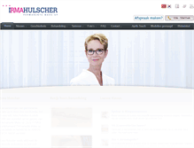 Tablet Screenshot of irmahulscher.nl